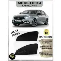 Автошторки каркасные на Lada Vesta