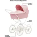 Коляска-люлька Melobo / Melogo 9673, складная, прогулочная, розовый
