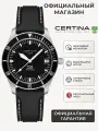 Наручные часы Certina, черный/серебристый