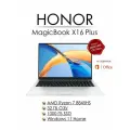 Ноутбук HONOR MagicBook X16 Plus, 16 2560x1600 IPS 120 Гц, AMD Ryzen 7 8845HS, RAM 32 ГБ, SSD 1 ТБ, AMD Radeon 780M, Windows 11 Pro + MS Office, русская раскладка