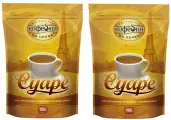 Кофе растворимый Московская кофейня на паях Суаре, 2 упаковки по 190 гр