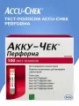 Тест-полоски акку чек перформа на глюкозу, 100