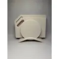 Набор разделочных досок Искусственный камень крем , фигурный 24x35 см, 3шт