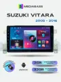 Магнитола для авто Suzuki Grand Vitara 2005-2016. Андроид магнитола, 2/32ГБ с переходной рамкой. Сузуки Гранд Витара