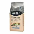 Беззерновой сухой корм Ownat Adult Grain Free, для собак с ягнёнком, 3кг