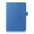 Чехол-обложка MyPads с подставкой для Apple iPad 9.7 (2017) и Apple iPad 9.7 (2018) - A1822, A1823, A1893, A1954 голубой кожаный