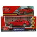 Машинка металлическая ТехноПарк Hyundai Sonata 12см красная SONATA-12-RD