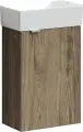 Тумба под раковину без столешницы Sancos Mini 35 R подвесная, дуб чарльстон