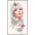 PN-0171930 Набор для вышивки крестом LanArte Бабочка мечты