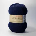 Пряжа Пехорка Деревенская 04 темно-синий (100г/250м, упаковка 5 мотков)