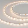 Светодиодная лента Белый теплый 2835 12V 4.8W/m 60Led/метр 028614(2) RT-A60-5мм 3000K LUX