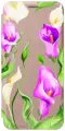 Чехол-книжка на Apple iPhone 14 Plus / Эпл Айфон 14 Плюс с рисунком Amazing Callas золотистый