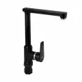 Смеситель на кухню, боковой Г-образный, шаровый из высокопрочного пластика АБС, чёрный BRIMIX