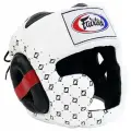 Боксерский шлем Fairtex Super Sparring HG10 White (L)