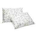Комплект наволочек YERRNA С2070ШВ/С2071ШВ, перкаль, 70 х 70 см, 2 шт., цветы на белом