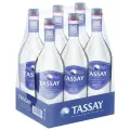 Вода питьевая TASSAY газированная, стекло, 6 шт. по 0.75 л
