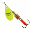 Блесна вращающаяся для рыбалки Mepps AGLIA FLUO, 1, Chartreuse, комплект из 5 штук