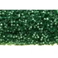 Бисер японский MIYUKI Delica цилиндр 11/0 DB-1814 изумруд, шелковый сатин, 5 грамм