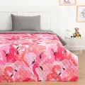 Покрывало детское Этель 1,5 сп Flamingo garden, 145х210 см, микрофибра