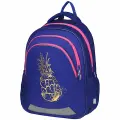Рюкзак школьный Berlingo Bliss Pineapple, 40x29x19см, 3 отделения, 2 кармана, анатомическая ЭВА спинка (RU08059)