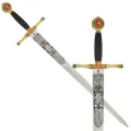 Декоративный меч Art Gladius AG-202-R Эскалибур, металл, 114 см
