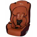 Автокресло NEW 513 мони (Lux, кирпичный-тем. красный) с вкладышем 1-2-3 9-36кг Stiony