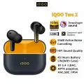 IQOO TWS 2 55 дБ С активным шумоподавлением, Настоящие беспроводные наушники TWS, наушники-вкладыши Bluetooth 5.4 LDAC, качество звука для IQOO 12