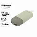 Внешний аккумулятор (Powerbank) Remax Camaroon Series, 5000мАч, RPL-32, серый
