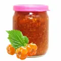Варенье из дикорастущей морошки, северной 500 мл.