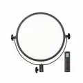 Светодиодный осветитель панель круглая 50Вт 3200-5600K c пультом д/у Nuada R3 II Video LED Light Phottix (81429)