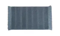 Коврик для ванной Fixsen Sandal, 50x80 см, 100% хлопок, серо-голубой