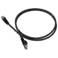 Патч-корд Lanmaster LAN-PC45 RJ-45 (m) - RJ-45 (m) CAT6 U/UTP, длина 2 м, 1 шт., черный