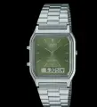 Наручные часы CASIO Vintage, зеленый,