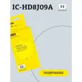 Струйный картридж T2 IC-HD8J09A (D8J09A №980) для принтеров HP OfficeJet Enterprise X555dn/X555xh/X585dn/Flow X585z/X585f, с чипом, желтый