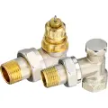 Набор термостатический для радиатора угловой ROYAL THERMO 1/2 Click