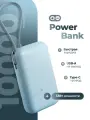 Внешний аккумулятор Mi Power Bank With Cable USB-C 10000mAh Pocket Version Blue (P15ZM)