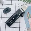 Аппарат ультразвуковой чистки лица, с массажем и режимами лифтинга и увлажнения кожи. Черный