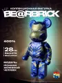 Игрушка Bearbrick 400% 28см Marvel Iron Man Rescue Suit, коллекционная