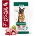 Корм CHESTER для собак средних и крупных пород мясное ассорти, энергия, 14 кг