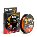 Плетеный шнур Daiwa J-Braid Expedition x8, 0.18 мм, 12.3 кг, 150 м, оранжевый