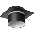 Светильник Novotech 370717, GU10, 9 Вт, нейтральный белый, цвет арматуры: черный, цвет плафона: черный