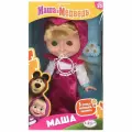 Кукла Маша из м/ф Маша и Медведь, 25 см. звук Карапуз 83033S24