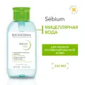 BIODERMA Sebium H2O Мицеллярная вода очищающая для жирной и проблемной кожи лица (помпа), 500 мл