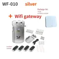 Wafu 010 Дверной замок Tuya Wi-Fi Smart Lock Беспроводной электронный дверной замок Управление телефоном Невидимый замок Дистанционное управление Сенсорные замки, With Wifi gateway
