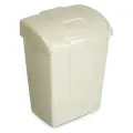 Контейнер для мусора 'Форте' 23л, цвет слоновая кость, с крышкой