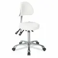 Стул мастера Mizomed MZ 1025B белый, с регулировкой спинки и наклона сиденья