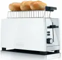 Тостер GRAEF TO101EU, белого цвета, механическое управление, 1380 Вт