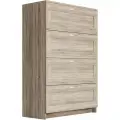 Комод для одежды с ящиками, 78 х 41 х 123 см, ЛДСП, дуб сонома, Гуд Лакк, Сириус