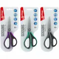 4 шт. Ножницы Berlingo Easycut 350, 15см, ассорти, эргономичные ручки, мягкие вставки, европодвес