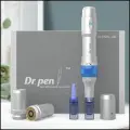 Dr.pen Косметологический аппарат ULTIMA-A6-W Дермапен аппарат для лица и волос микронидлинга / электрический мезороллер для лица / дермапен mezopen.